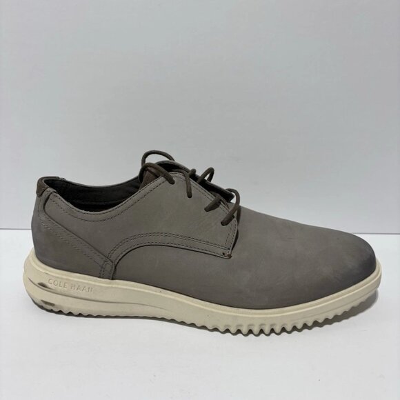 Cole Haan Men’s Grand+ Plain Toe Oxford Gray, Size 9.5 M - Picture 1 of 6
